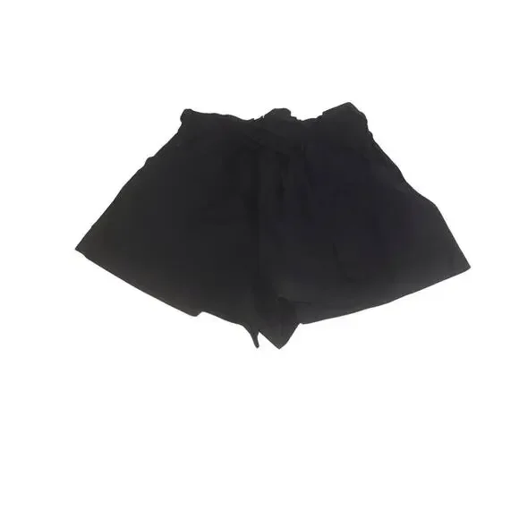 Petal & Pup Chelsey Linen blend shorts women black Size 8 resort wear vacation - Picture 3 of 11